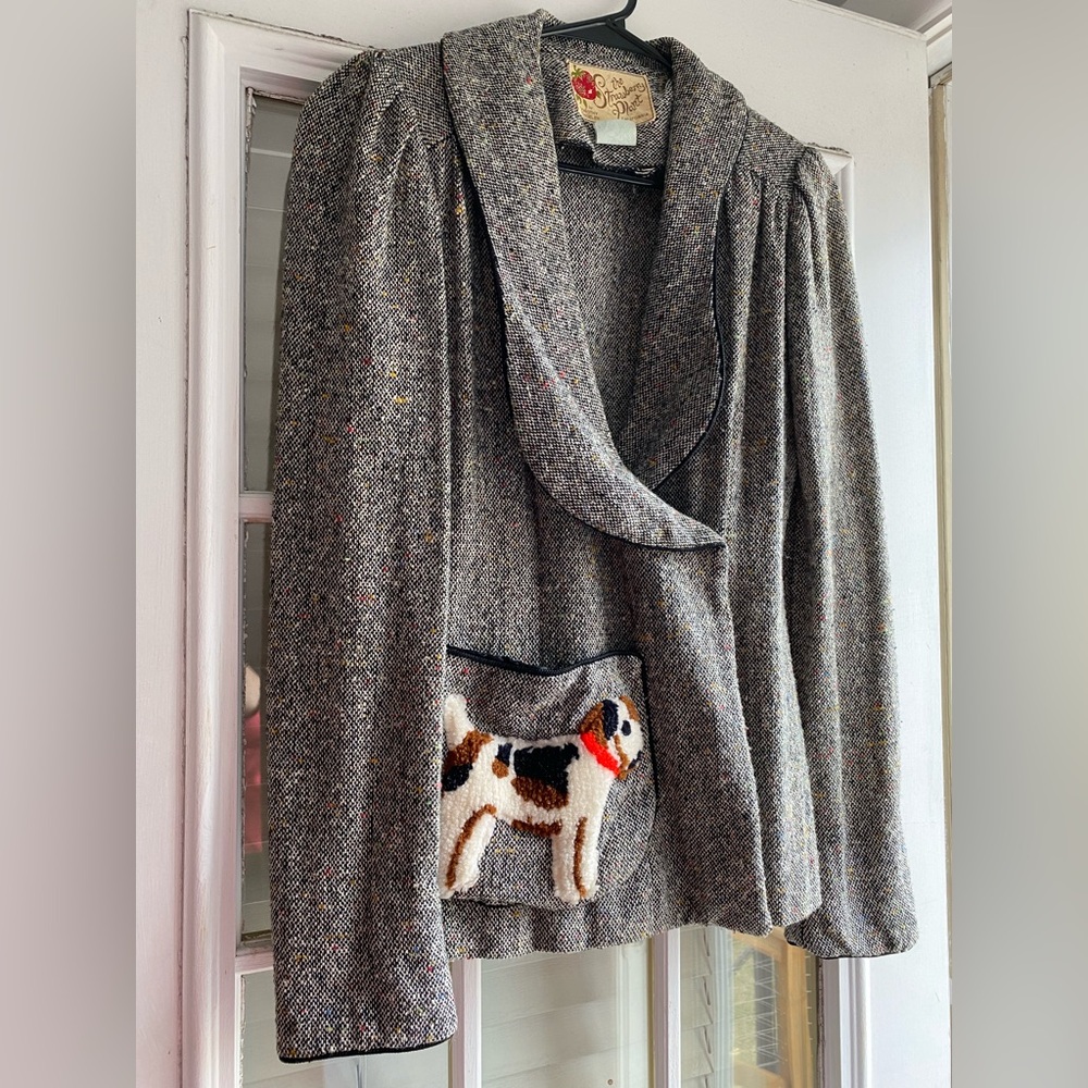 Vintage 1960s/early-70s tweed skirt & blazer matching set